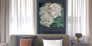 peony wall art