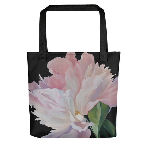 Peony tote bag