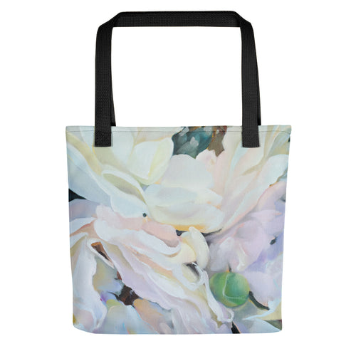 Peony tote bag