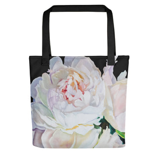 Peony tote bag