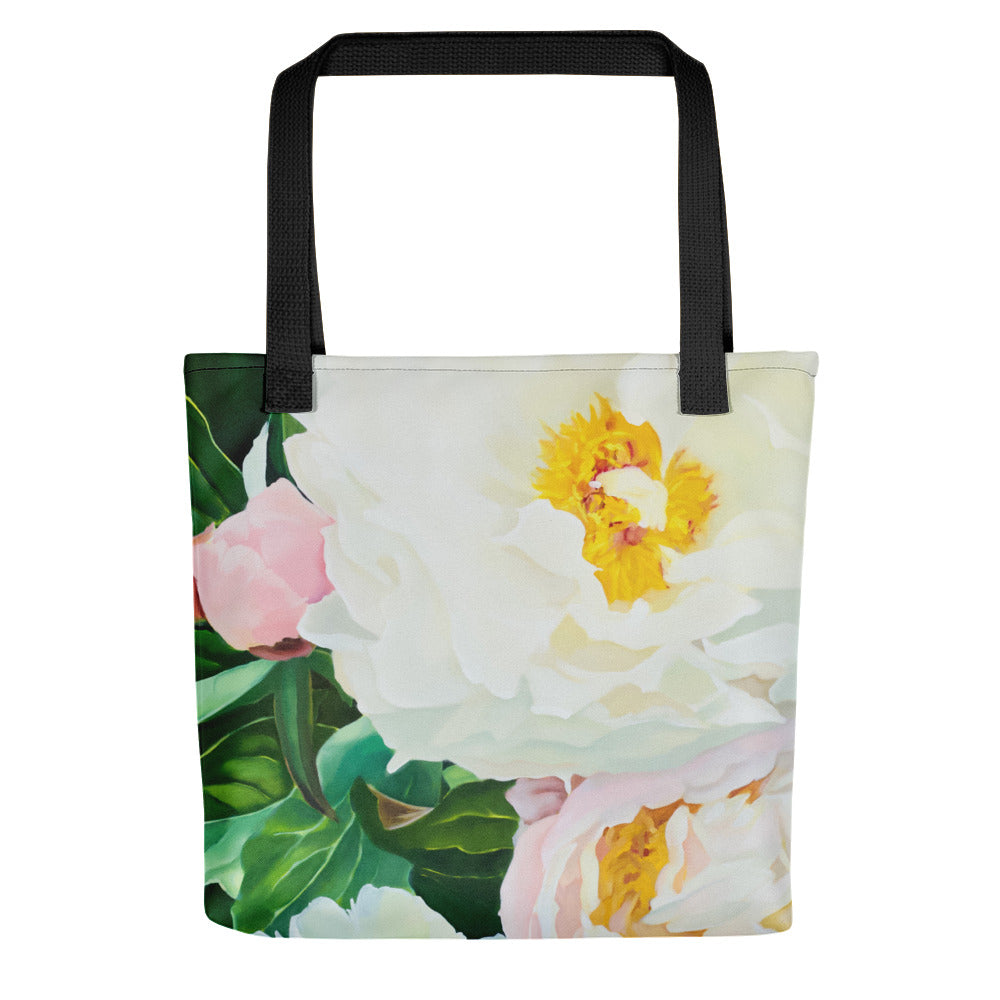 Flower tote bag