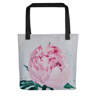 Peony tote bag