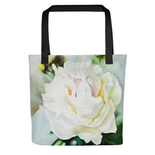Peony tote bag
