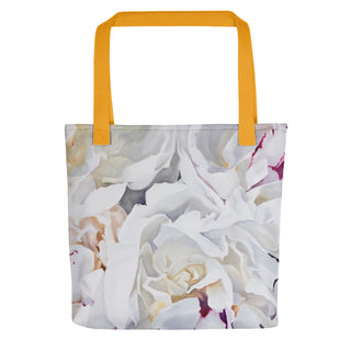 Peony tote bag