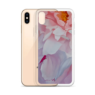 Pink peony iphone cases